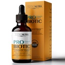 Liquid Probiotic for Women, Men, Kids, Kleinkind Probiotic: USDA Organic Probiotics, Vegan Probiotic Liquid & Alfalfa Blend + Acidophilus for Gut Health, Dairy Gluten Sugar Free, Non-GMO Oral Probiotics