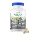 Ridgecrest Kräuter ClearLungs Sport, Oxygen Intake und Lung Unterstützung Formel mit Cordyceps, Rhodiola, Eleuthero (60 Vegan Caps, 30 Serv)