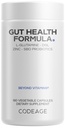 Codeage Gut Health Supplements Vegan Formel - L Glutamin, Zink, Türkei Tail Mushroom Powder, Tonic Mushroom, Maitake, Micro Algae, Mineral, Licorice Root DGL - Probiotics, Prebiotics - 180 Kapseln