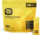 SALTT Elektrolyte Pulver Flavored Drink Mix - Stoked Mango - 30 Hydration Packets - Magnesium, Kalium, Natrium, Trace Minerals - Zero Sugar & Gluten Free - Travel Essentials