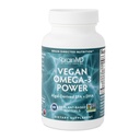 BRAINMD Dr. Amen Vegan Omega-3 Power - 60 pflanzenbasierte Softgele - 1.100 mg EPA & DHA - Unterstützt Fokus, Gedächtnis und Herzgesundheit - Vegan, Gluten Free & Non-GMO - 30 Servierungen