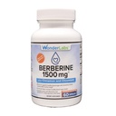 Wonder Laboratories Berberine HCL 1.500mg + Cinnamon, Chrom, & Bioperine Wartung für Glucose, Herz- und Immunsystem Health Gluten & GMO Free - 60 Kapseln