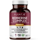 Berberine Supplement - 10xHöhere Absorption Berberine HCI Complex mit Bitter Lemon & Banaba Blatt - Cholesterol & Metabolic Klinisch Geforschte Unterstützung - 60 Kapseln Non-GMO