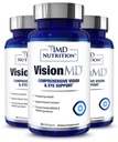 1MD Nutrition VisionMD Eye Vitamin CARMIS - mit Lutein & Zeaxanthin | unterstützt Vision Health, Everyday Eye Strain, & Occasional Dry Eye | 90 Softgels (3-Pack)