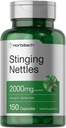 Horbäach Sting Nettle Capsules 2000mg | 150 Graf | Kräuterblatt Extrakt Ergänzung | Non-GMO, Glutenfrei