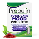 Probulin Mood Probiotics für Frauen mit Saffron, L Theanin, Probiotic, Prebiotic, Postbiotic - Mood Support Supplement & Gut Support - Vegan, Non GMO, 30 Kapseln