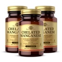 Solgar Chelat Mangan - 100 Tabletten, Packung mit 2 - Unterstützt Knochen, Gelenk & Nerve Gesundheit - Non-GMO, Vegan, Gluten Free, Dairy Free, Kosher - 200 Gesamt Servierungen