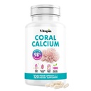 Vitapia Coral Calcium Powder 1000mg Kapseln für Gesamtgesundheit, Knochengesundheit, PH Level Balance, Trace Minerals Support - 120 Veggie Kapseln - Non-GMO & Gluten-freie Ergänzung
