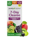 Purely Inspired 7-Day Detox Cleanse - Ganzkörperreinigung & Detox Pillen für Frauen & Männer, mit Senna Leaf, Vitamin C, Apfelessig, Verdauungsenzyme & Probiotics - 42 Acai Berry Capsules