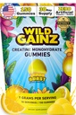 Creatine Monohydratgummis für Männer & Frauen 5000mg - Made in USA, Potency Tested, Vegan, unterstützt Muskelwachstum, Stärke & Kognitive Funktion, Non-GMO Gluten-Free Lemon Flavored Creatine 150 Chews