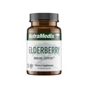 NutraMedix Elderberry Antioxidants Supplement Kapseln - Elderberry-Extrakt zur Förderung einer gesunden Entzündungsreaktion, tägliche Immununterstützung und Bowel Health (60 Kapseln)