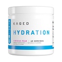 Kaged Hydration Elektrolyte Pulver | Hibiscus Pear | Hydra-Charge Sports Drink Mix | Pre, Post, Intra Workout | Low Carb, Vegan, Gluten Free | Ergänzungen für Männer & Frauen | 60 Servierungen