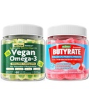 Vegan Omega 3 Gummis + Butyrate Gummis Zuckerfrei