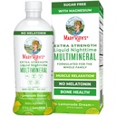 MaryRuth Organics Extra Strength Nighttime Liquid Multimineral | Sugar Free | Calm Magnesium Citrate | NO Melatonin | Calcium Magnesium Zink | Muskelentspannung | Lemonade Flavor | Vegan | 32 Servieren