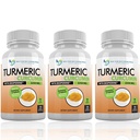 Kurkuma Curcumin mit Bioperin und Triphala - 2250mg/d - 540 Veggie Kapseln mit schwarzem Pfeffer Extrakt -Turmeric Supplement