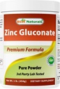 Beste Natürliche Zink Gluconate reines Pulver 1 Pfund