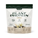 Snap-Ergänzungen Organische pflanzliche Proteinpulver Nitric Oxide Boosting Protein Powder, Vanilla Bean, BCAA Amino Säure für Muskelwachstum, Leistung & Erholung - 30 Servierungen (Vanilla)