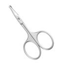 LIVINGO 3.75" Forbici per capelli curvi arrotondate del naso, Lama di sicurezza dell'acciaio inossidabile di alta qualità utilizza per i capelli facciali, sopracciglio, pelle secca