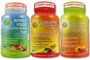 Immunsystem Unterstützung Bundle – Quercetin mit Bromelain + Liposomales Vitamin C 1100mg flüssiges Gel + Ganzes Lebensmittel Multivitamin ohne Eisen – Tägliche Antioxidationsmittel, Atem- und Immununterstützung