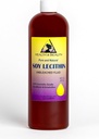 Lecithin Soy Unbleached Fluid Liquid Emulgator Emollient Stabilizer Pure 16 oz