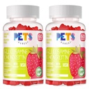 Pets Purest Glucosamin Chondroitin Gummies mit MSM & Elderberry Extra Strength - Joint Support, Antioxidant Immune Support Supplement für Erwachsene, Männer und Frauen.