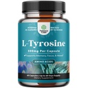 Free Form L Tyrosin 500mg Kapseln - High Strength L-Tyrosine Ergänzung für Mental Energy und Fokus Unterstützung - Aminosäure Nootropic Ergänzung für Mood Fokus Aufmerksamkeit und Kognition (60 Zähler)