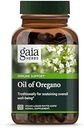 Gaia Kräuteröl von Oregano, Vegan Liquid Phyto Kapseln - Immun- und Darmunterstützungsergänzung für gesunde Verdauungsflora, 120-Count (Pack von 1)