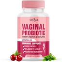 NEU AGE Vaginal Probiotics für Frauen mit Präbiotika, Cranberry Extract, und eine Lactobacillus Probiotic Blend, Unterstützt gesunde pH Balance, Odor Control, Vaginal Flora - 60 Kapseln
