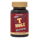 NaturesPlus Ultra T Männlich, Extended Release - 60 Bi-layered Tabletten - Unterstützt Muskelgewebe - Vegetarisch, Glutenfrei - 30 Servierungen