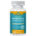 Probiotics 120 Billion CFU-36 Strains + Bio-Präbiotika + Natürliche Ganze Nahrungsergänzung für Ultimative Gut Gesundheit Unterstützung- 120 Softgels, 60 Tage Versorgung