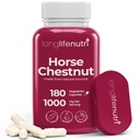 LongLifeNutri Horse Chestnut Extract 500mg - 180 Vegetarische Kapseln, Bio-Ergänzung für tägliche Wellness & Zirkulation, 3-Monats-Versorgung, GMP zertifiziert, Made in USA