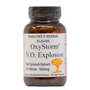 Barlowe's Kräuter Elixier OXYSTORM® N.O. Explosion | Roter Spinatextrakt 9% | Natürliche Stickstoffoxid Booster | 500mg pro Kapsel | 60 Vegan Kapseln | Keine Oxalate, Stearate-Free, Glas gefickt