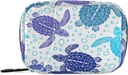 Naanle Jahrgang Meer Schildkröte Pille Box 7 Tage Pille Fall Reisen Pille Organizer Tasche mit Reißverschluss Tragbare Wochentasche Kompakte Größe für Ergänzung Vitamin Halter