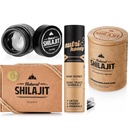 NATURAL SHILAJIT Harz 20G, Shilajit Honig Sticks 30 Graf Kapseln 60 Graf