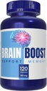 Brain Boost Supplement, 120 Kapseln, Non GMO, Glutenfrei, unterstützt Speicher, Fokus & Konzentration
