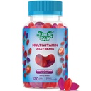 Multivitamin Jelly Bean Gummis mit Zink für Männer und Frauen, Immununterstützung Nahrungsergänzungsmittel für Erwachsene, Vegetarisch, 120 Berry Blast Jelly Beans, Kosher