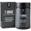InnoSupps : T-Drive | Testosteron Booster | Amplify Muskelwachstum | KSM-66 Ashwagandha, Boron, Fenugreek | 90 Kapseln