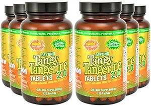 Youngevity Beyond Tangerine 2.0 Multi-Vitamine & Complexe Minéral - Fabriqué avec des aliments naturels et entiers