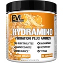 Evlution Nutrition HYDRAMINO Komplette Hydration Multiplier, Alle 6 Elektrolyte, Vitamin C & B, Fluid Boosting Aminos, Kokoswasser, Ausdauer, Erholung, Antioxidantien, 30 Serve, Orange Mango
