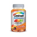 Centrum Multivitamin Gummy für Erwachsene 50 Plus, sortierte Geschmack, Frucht, 120 Zähler