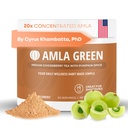 Amla Pulver Superfood-Ergänzung mit Kürbis Gewürz, 20x Ultra Concentrated Amla, Hergestellt mit Cinnamon, Ginger, Nutmeg, Tücher, Allspice, Cardamom, Indische Stachelbeeren, Kürbis Gewürz, 30 Servierungen