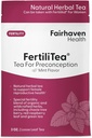 Fairhaven Health FertiliTea | Bio Fruchtbarkeits-Tee für Frauen zu unterstützen reproduktive Gesundheit* | Pränataler Kräutertee zur Unterstützung Menstrual Cycle & Hormon Balance* | Enthält Vitex | Mint | 60 Servierungen