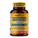 SANDHUHERBALS Sandhu Kräuter Andrographis Paniculata Kalmegh für Immun- und Lebergesundheitsunterstützung| 120 Vegetarische Kapseln, 2 Monate Supplys Ayurvedic Kräuter-Vegetarian Supplement Complex