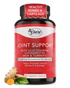 Pure By Nature Joint Support, Glucosamin mit Chondroitin Turmeric MSM Boswellia Supplement, 180 Kapseln
