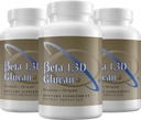 Transfer Point Immununterstützungsergänzung Hochreiniger Beta 1,3D Glucan 100 mg pro Kapsel (beta-Glucan Fiber) (Pack von 3)