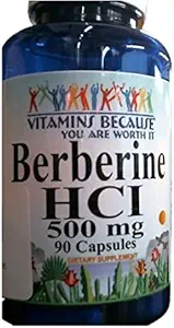 Vitamine Perché - Berberina 500mg - Salute Del Cuore - 90 capsule