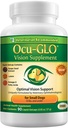 Ocu-GLO-Visions-Ergänzung für kleine Hunde - Lutein, Omega-3 Fettsäuren, Grapeseed-Extrakt - Unterstützung Optimale Augengesundheit & Vision bei Hunden - Antioxidantien für Krebs-Gesundheit - 90ct SNIP CAPS