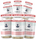 IBDassistTM Hashi Aid Schilddrüse Unterstützung für Frauen und Männer - Schilddrüsen-Ergänzung für Hashimoto's Disease & Hypothyroidism* - mit Ashwagandha, Selen, Zink, essentielle Vitamine & More - 30 Kapseln (6 Packung)