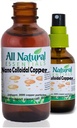 Nano kolloidale Mineralien Supplement flüssiges kolloidales Kupfer Mineral 2oz 240ppm Flasche Kosher Zertifiziert alle natürlichen für Erwachsene, Männer, Frauen, Kinder (Spray)