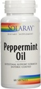 Solaray - Huile de menthe poivrée, 60 softgels